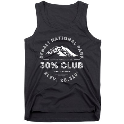 Denali 30 Club Alaska National Park Souvenir Tank Top