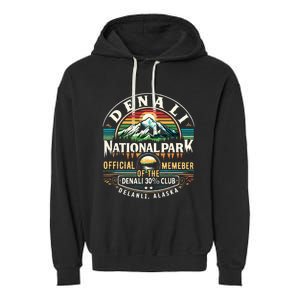 Denali 30 Club Alaska National Park Souvenir Garment-Dyed Fleece Hoodie