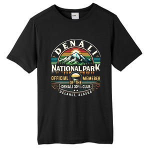 Denali 30 Club Alaska National Park Souvenir Tall Fusion ChromaSoft Performance T-Shirt