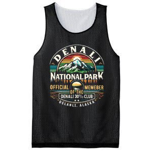 Denali 30 Club Alaska National Park Souvenir Mesh Reversible Basketball Jersey Tank