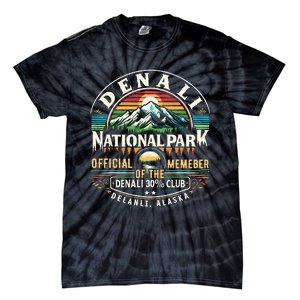 Denali 30 Club Alaska National Park Souvenir Tie-Dye T-Shirt