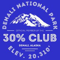 Denali 30 Club Alaska National Park Souvenir 16 in Basic Backpack
