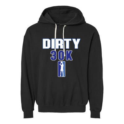 Dirk 30k Dirty 30 Basketball 30000 Points Garment-Dyed Fleece Hoodie