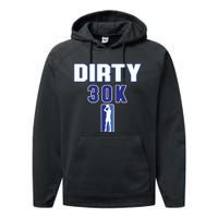 Dirk 30k Dirty 30 Basketball 30000 Points Performance Fleece Hoodie