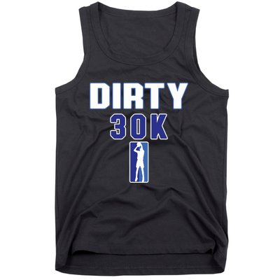 Dirk 30k Dirty 30 Basketball 30000 Points Tank Top