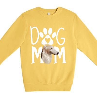 Dogs 365 Dogs 365 Borzoi Dog Mom Gift Premium Crewneck Sweatshirt