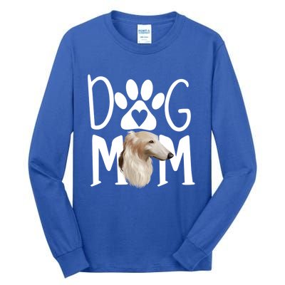 Dogs 365 Dogs 365 Borzoi Dog Mom Gift Tall Long Sleeve T-Shirt