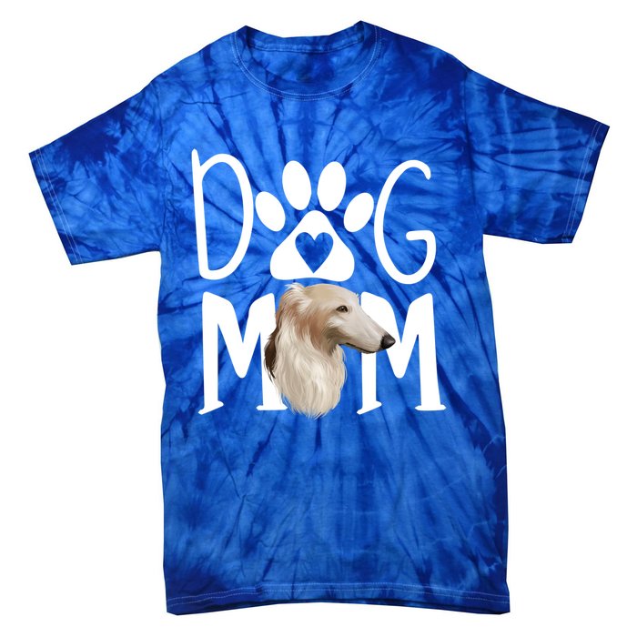 Dogs 365 Dogs 365 Borzoi Dog Mom Gift Tie-Dye T-Shirt