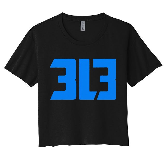Detroit 313 Crop Top