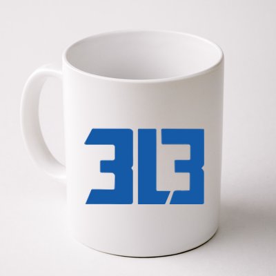 Detroit 313 Coffee Mug