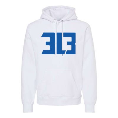 Detroit 313 Premium Hoodie