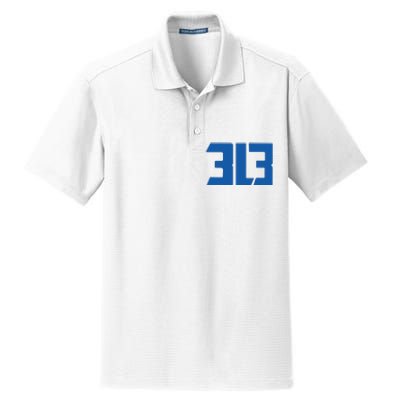 Detroit 313 Dry Zone Grid Polo