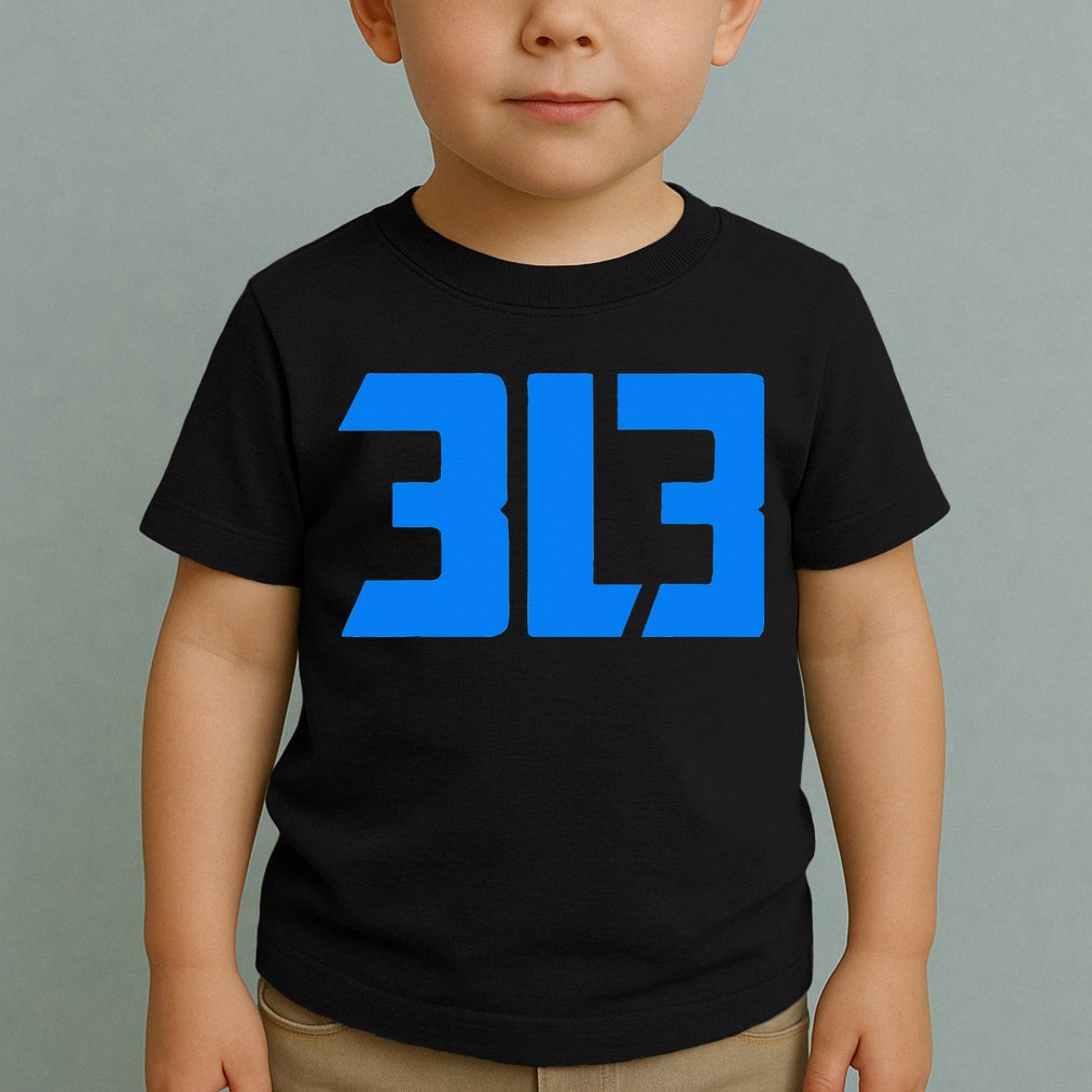 Detroit 313 Toddler T-Shirt