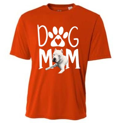 Dogs 365 Dogo Argentino Dog Mom Gift Cute Gift Cooling Performance Crew T-Shirt