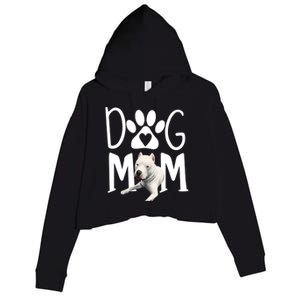 Dogs 365 Dogo Argentino Dog Mom Gift Cute Gift Crop Fleece Hoodie