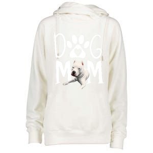 Dogs 365 Dogo Argentino Dog Mom Gift Cute Gift Womens Funnel Neck Pullover Hood