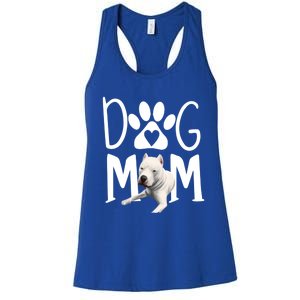 Dogs 365 Dogo Argentino Dog Mom Gift Cute Gift Women's Racerback Tank