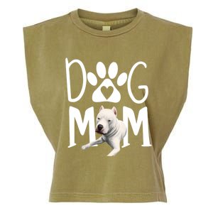 Dogs 365 Dogo Argentino Dog Mom Gift Cute Gift Garment-Dyed Women's Muscle Tee