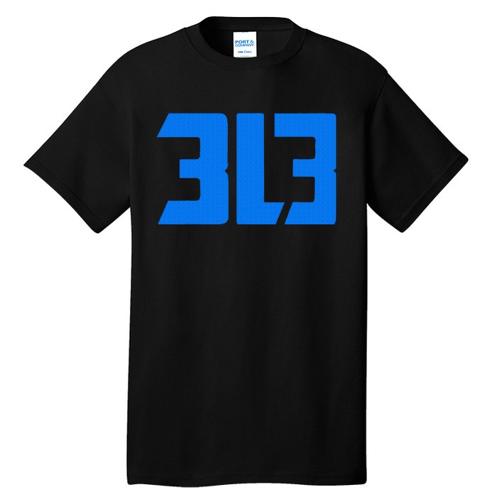 Detroit 313 Tall T-Shirt