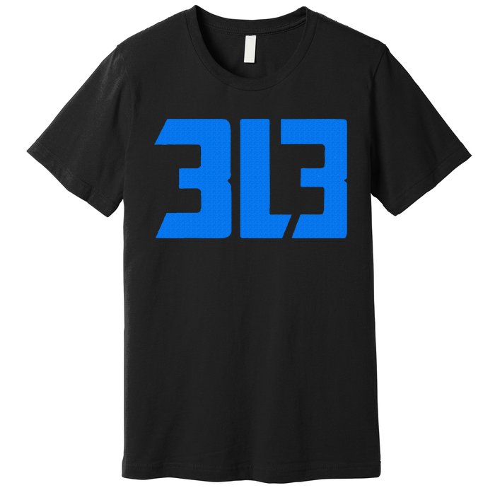 Detroit 313 Premium T-Shirt