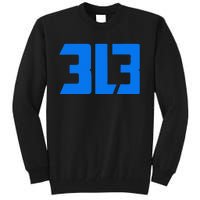 Detroit 313 Tall Sweatshirt