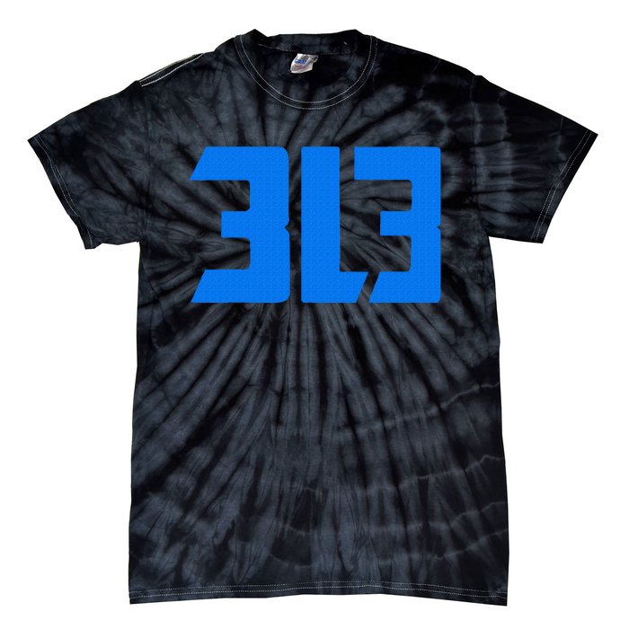 Detroit 313 Tie-Dye T-Shirt