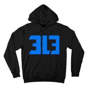 Detroit 313 Tall Hoodie