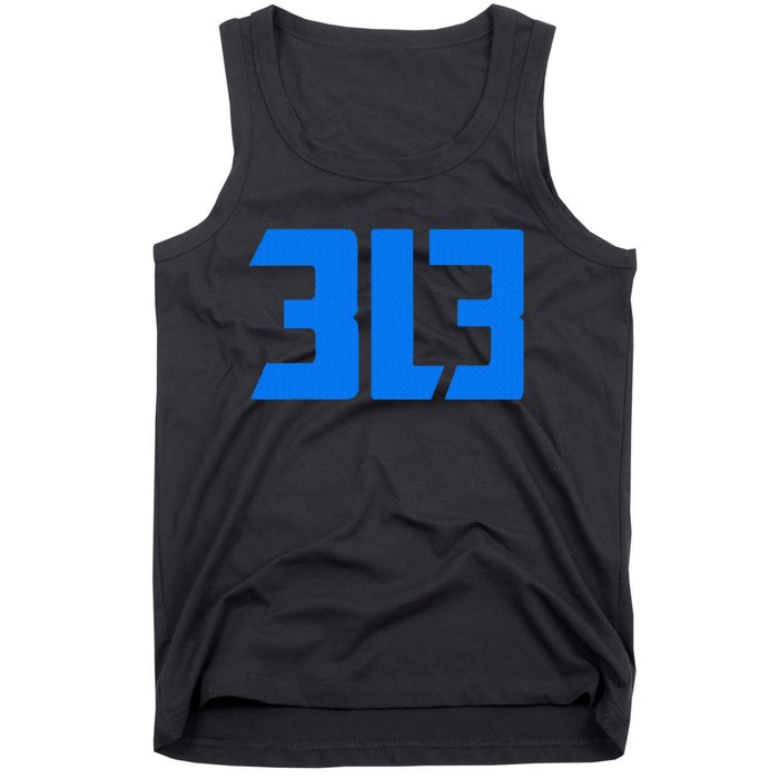 Detroit 313 Tank Top