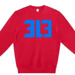 Detroit 313 Premium Crewneck Sweatshirt