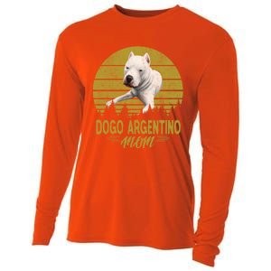 Dogs 365 Dogo Argentino Mom Dog Gift Gift Cooling Performance Long Sleeve Crew