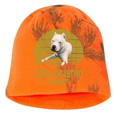 Dogs 365 Dogo Argentino Mom Dog Gift Gift Kati - Camo Knit Beanie