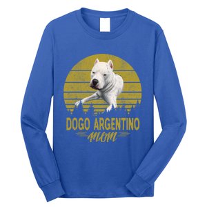 Dogs 365 Dogo Argentino Mom Dog Gift Gift Long Sleeve Shirt