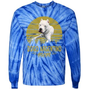 Dogs 365 Dogo Argentino Mom Dog Gift Gift Tie-Dye Long Sleeve Shirt