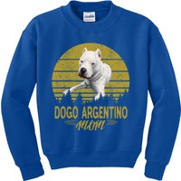 Dogs 365 Dogo Argentino Mom Dog Gift Gift Kids Sweatshirt