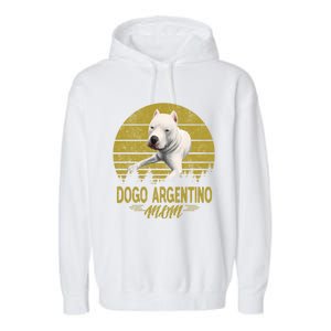 Dogs 365 Dogo Argentino Mom Dog Gift Gift Garment-Dyed Fleece Hoodie