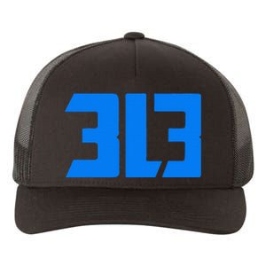 Detroit 313 Yupoong Adult 5-Panel Trucker Hat