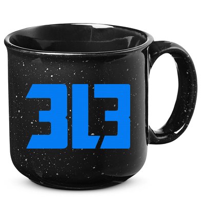 Detroit 313 15oz Campfire Ceramic Mug