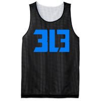 Detroit 313 Mesh Reversible Basketball Jersey Tank