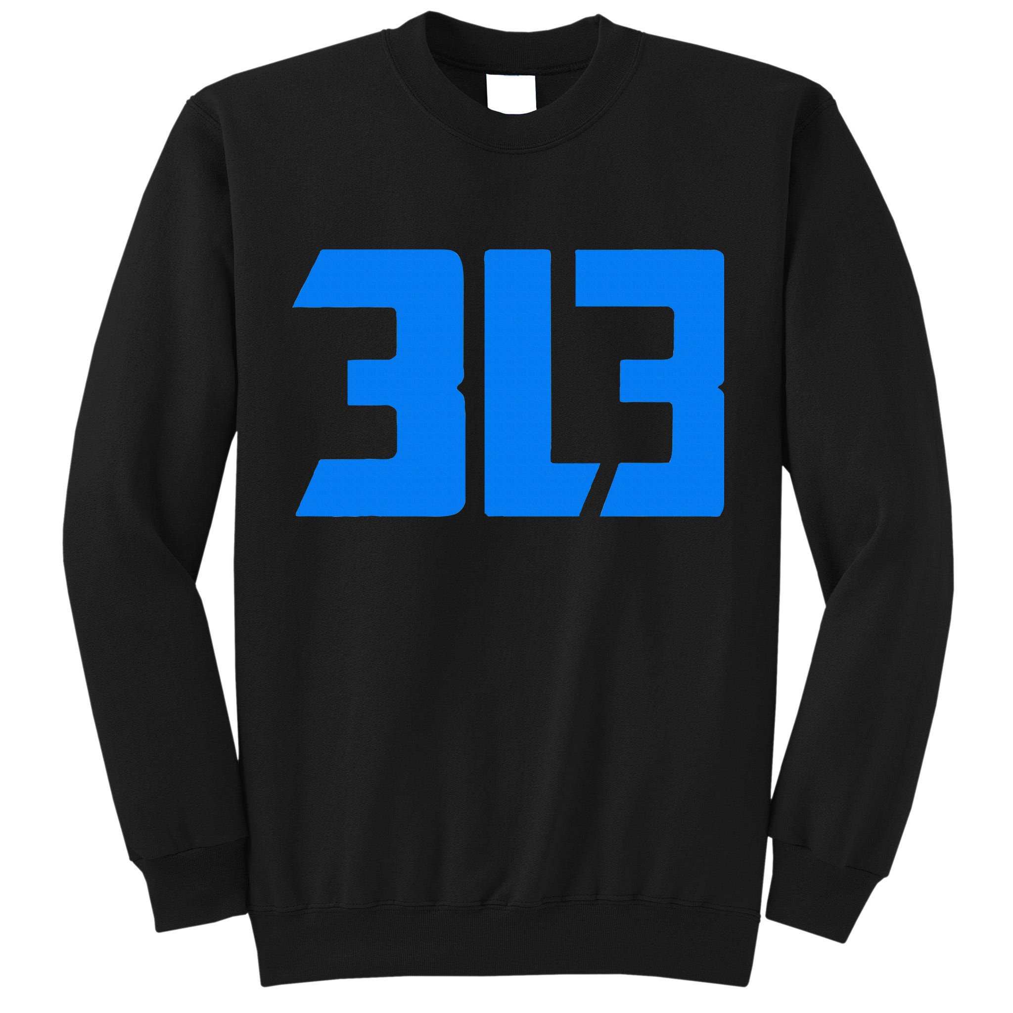 Detroit 313 Tall Sweatshirt