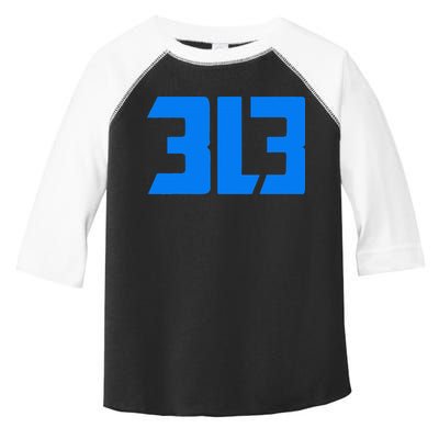 Detroit 313 Toddler Fine Jersey T-Shirt