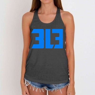 Detroit 313 Women's Knotted Racerback Tank