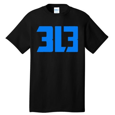 Detroit 313 Tall T-Shirt