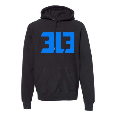 Detroit 313 Premium Hoodie