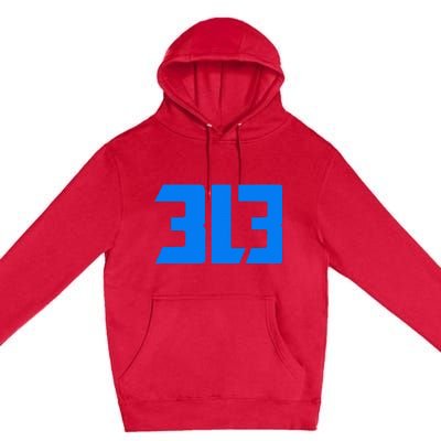 Detroit 313 Premium Pullover Hoodie