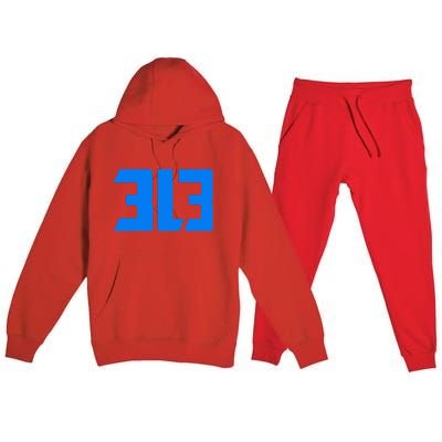 Detroit 313 Premium Hooded Sweatsuit Set