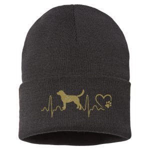 Dogs 365 Heartbeat Labrador Retriever Dog Rescue Lifeline Sustainable Knit Beanie