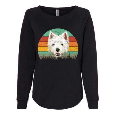 Dogs 365 Retro Cairn Terrier Dog Vintage Style Cool Gift Womens California Wash Sweatshirt