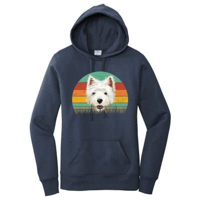 Dogs 365 Retro Cairn Terrier Dog Vintage Style Cool Gift Women's Pullover Hoodie