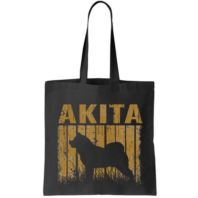 Dogs 365 Retro Akita Dog Vintage Animal Bag