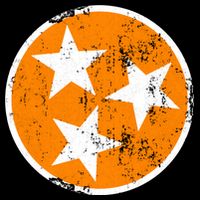 Distressed 3 Star Tn State Orange And White Tennessee Flag Impact Tech Backpack